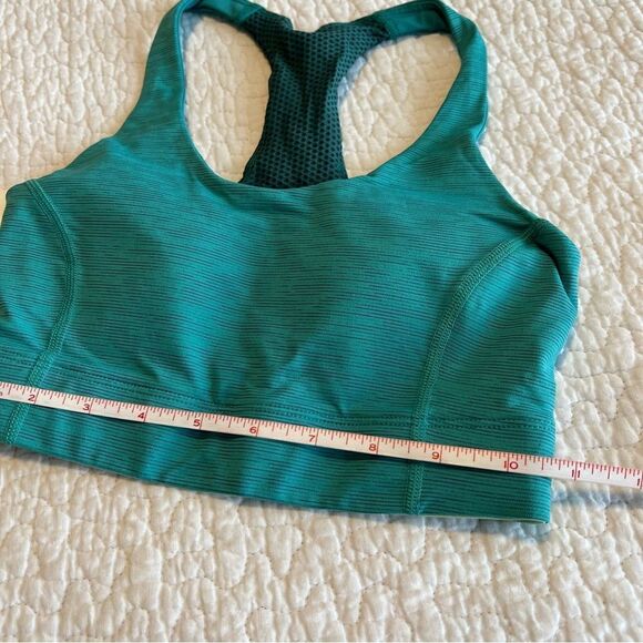 ✨ Outdoor Voices Doing Things Bra Succulent Jasper Green XXS NWT - Picture 10 of 10